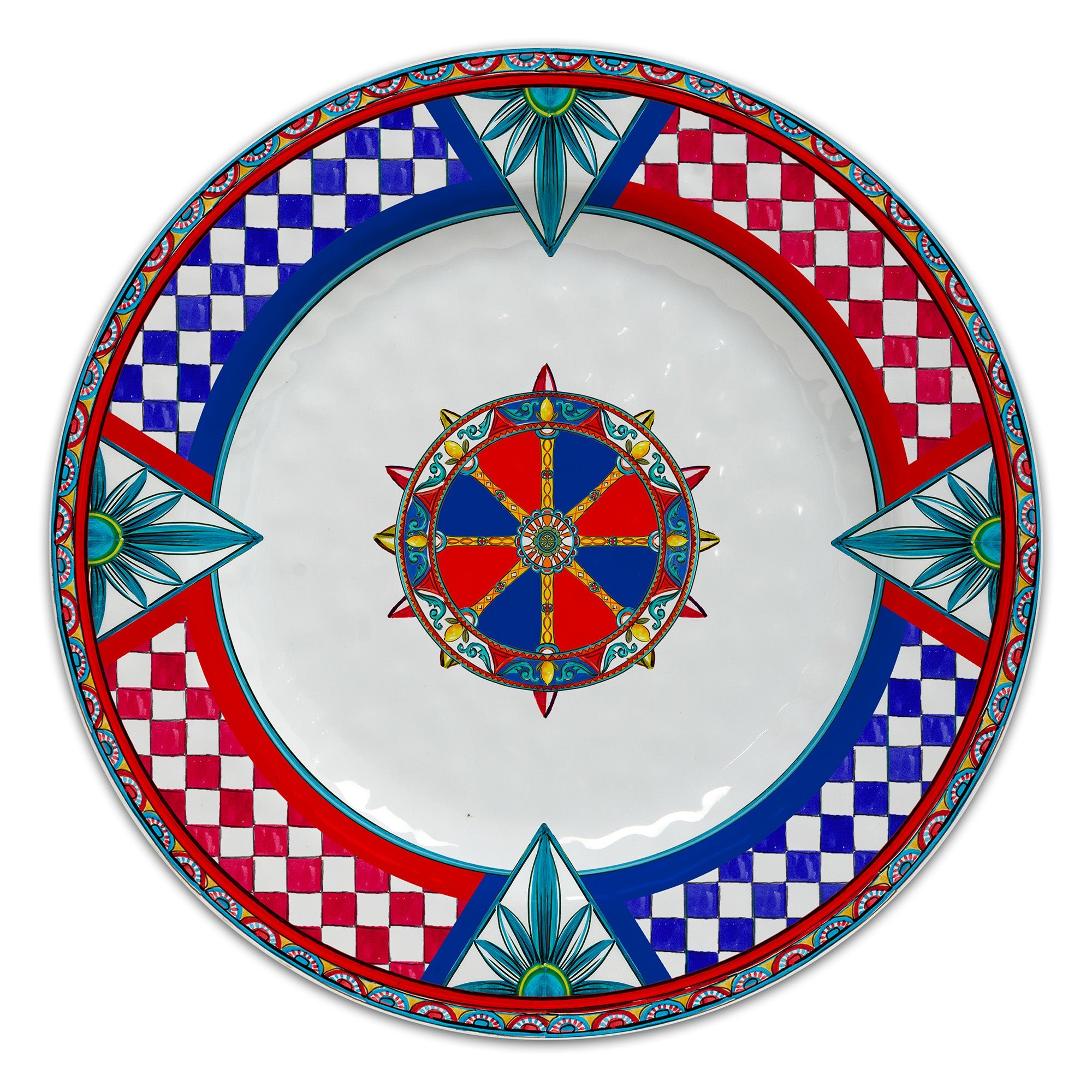 Dessert plate, melamine, 7.9 inches, Sole Mio -  BACI MILANO