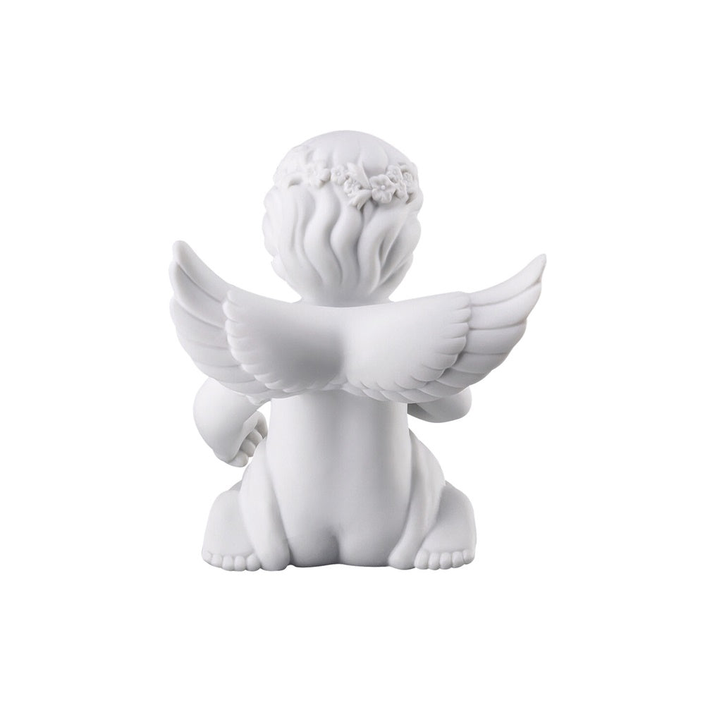 Porcelain figurine, angel with crown, 4 inches, Angels - ROSENTHAL