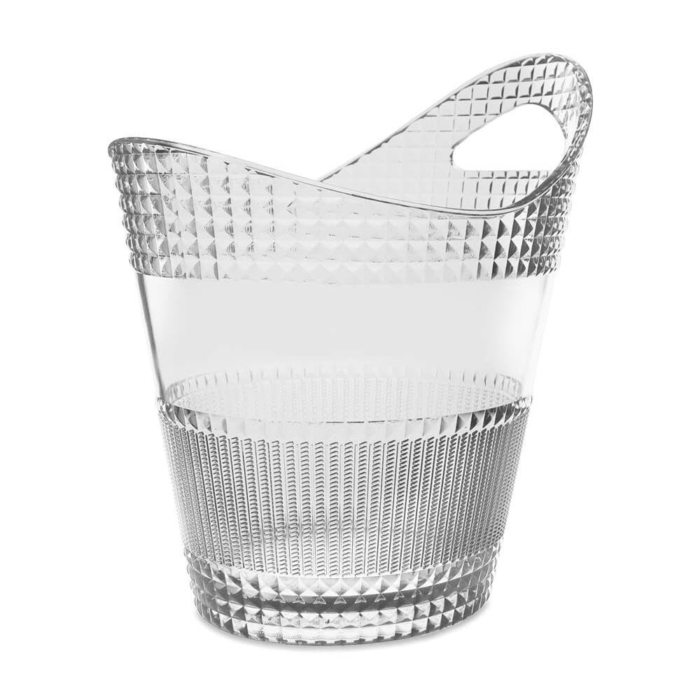 Ice bucket, clear acrylic, Chic & Zen - BACI MILANO