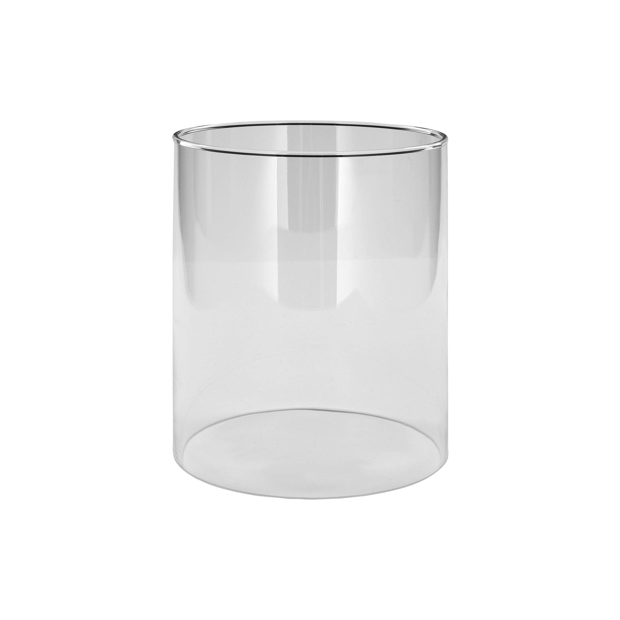 Glass candle holder, 1.97 in, Glaszylinder - SIMONA'S COLLECTION