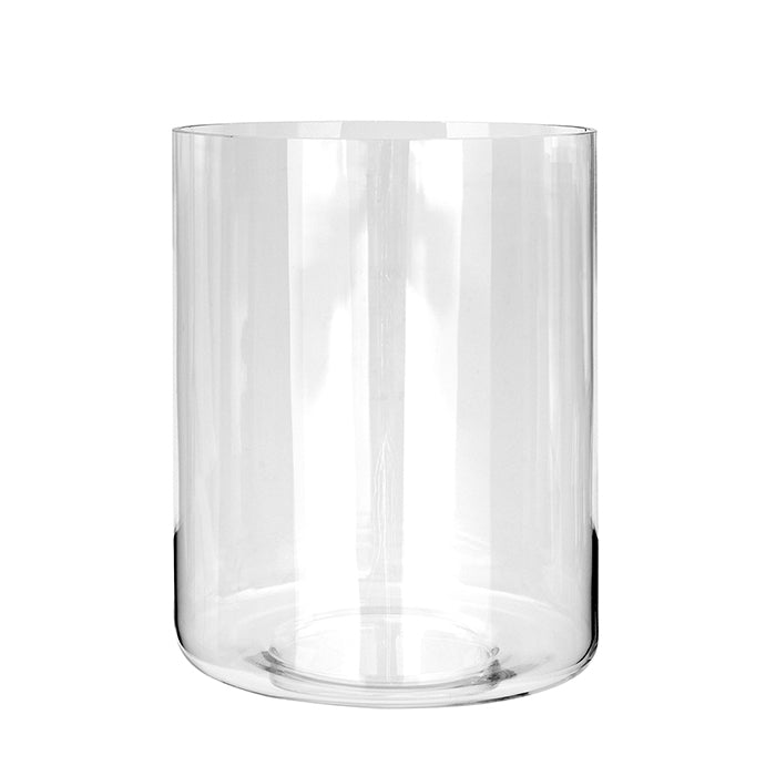 Glass candle holder, 8.66 in, Mola - SIMONA'S COLLECTION