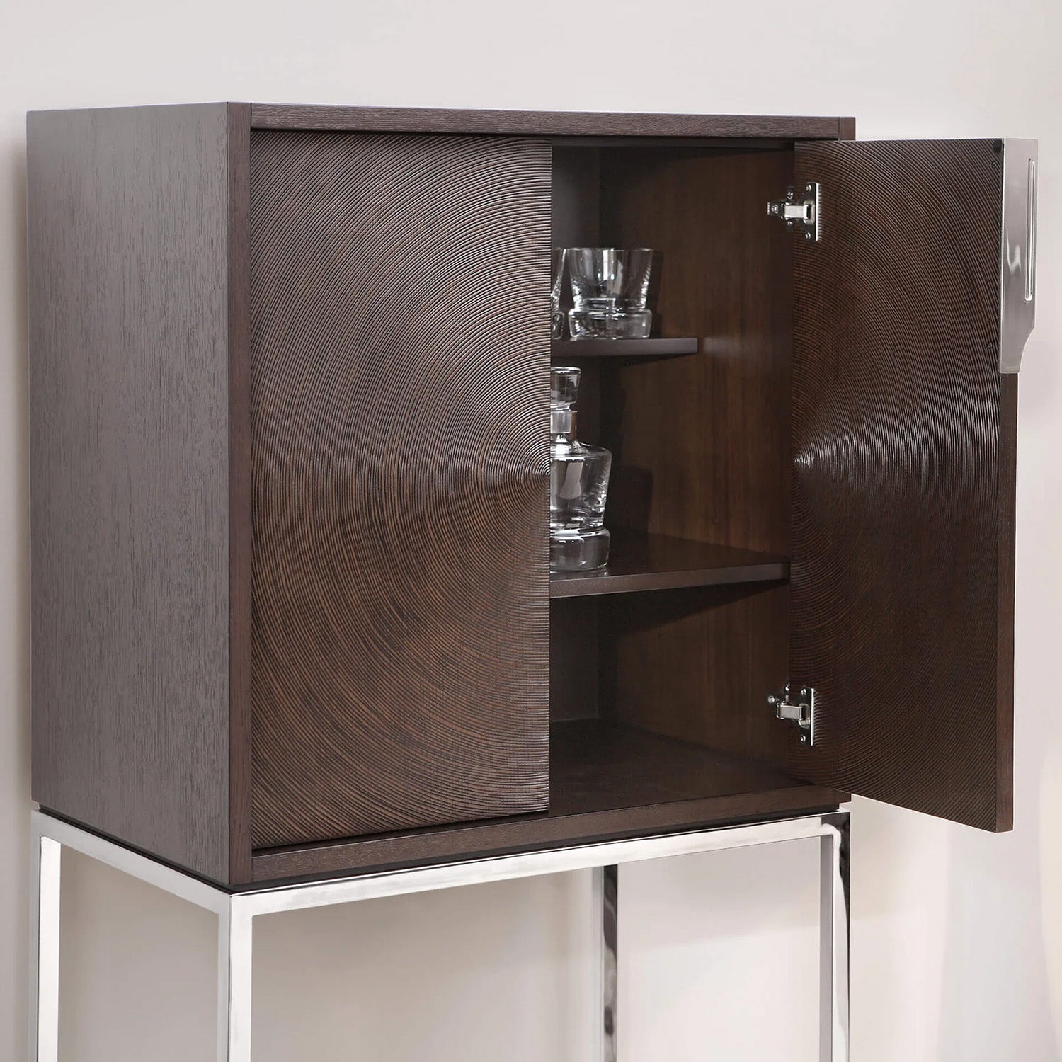 High Cabinet, 63.78 in, Brown, Mathis - SIMONA'S COLLECTION
