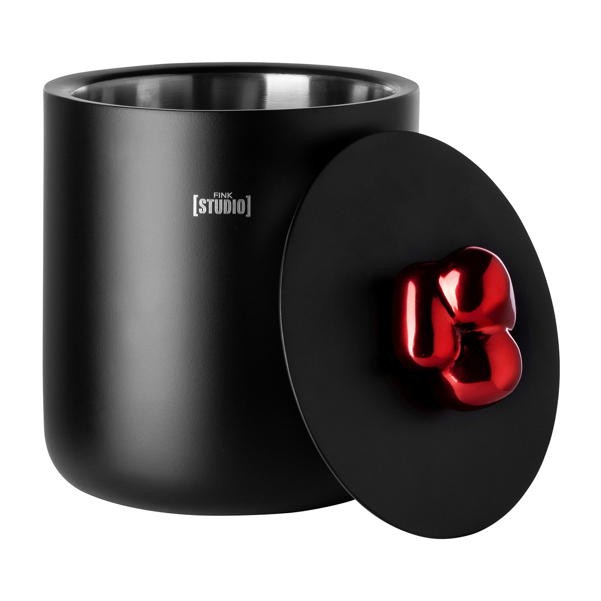 Ice cube bucket, 9.4 in, Pop Art - SIMONA'S COLLECTION