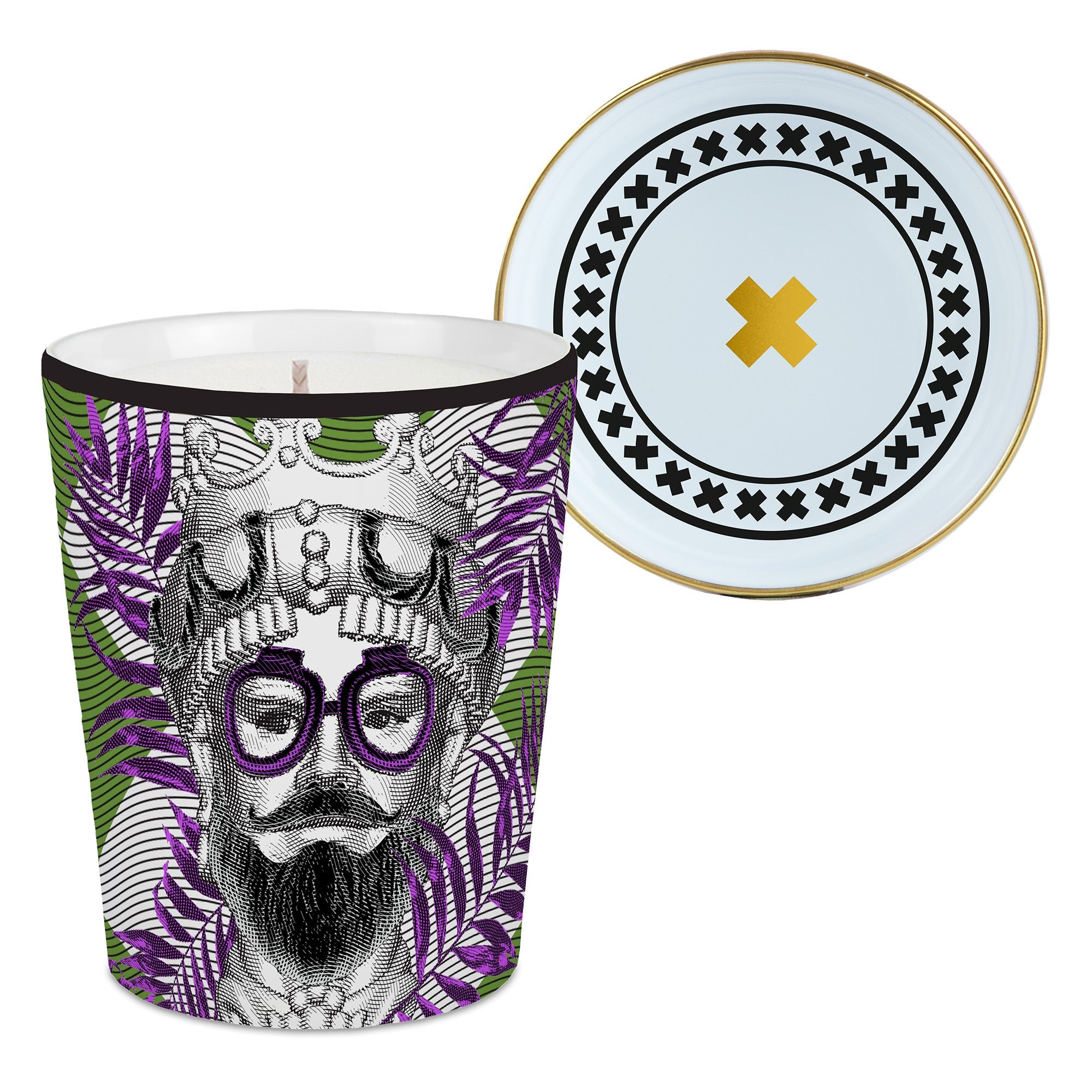 Scented candle, 4.7 inches, Sagrada Familia The Hipster - BACI MILANO