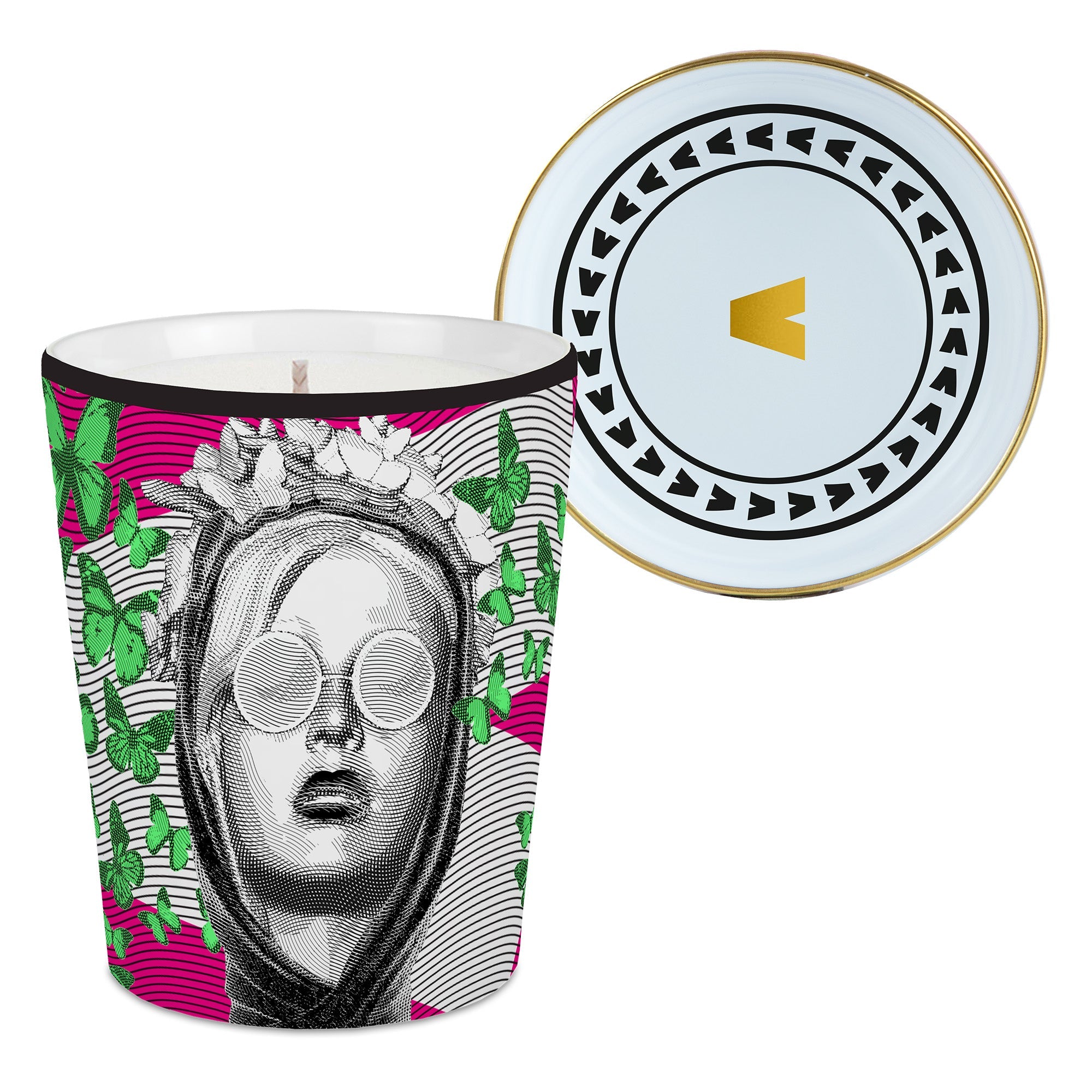 Scented candle, 4.7 inches, Sagrada Familia The Stylish - BACI MILANO