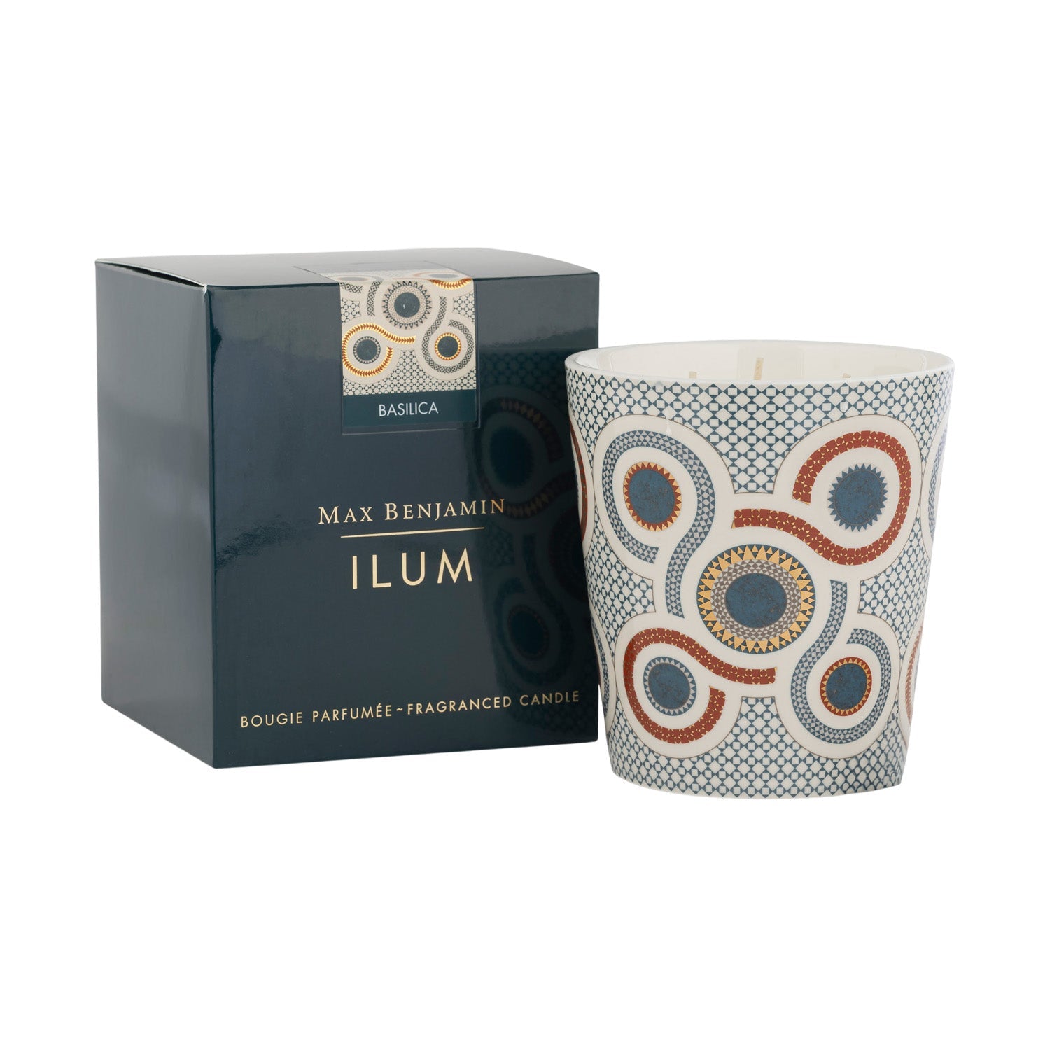 Scented candle, Basilica, 9.17 oz, Ilum collection - MAX BENJAMIN