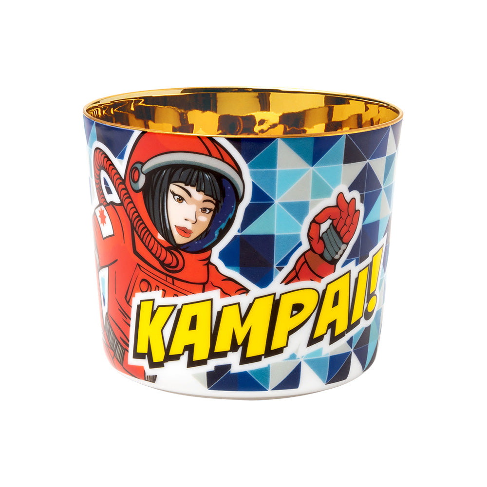 Champagne Glass, Sip of Gold, The Sparkling 4 & Friends - Galaxy Girl - SIEGER by FURSTENBERG