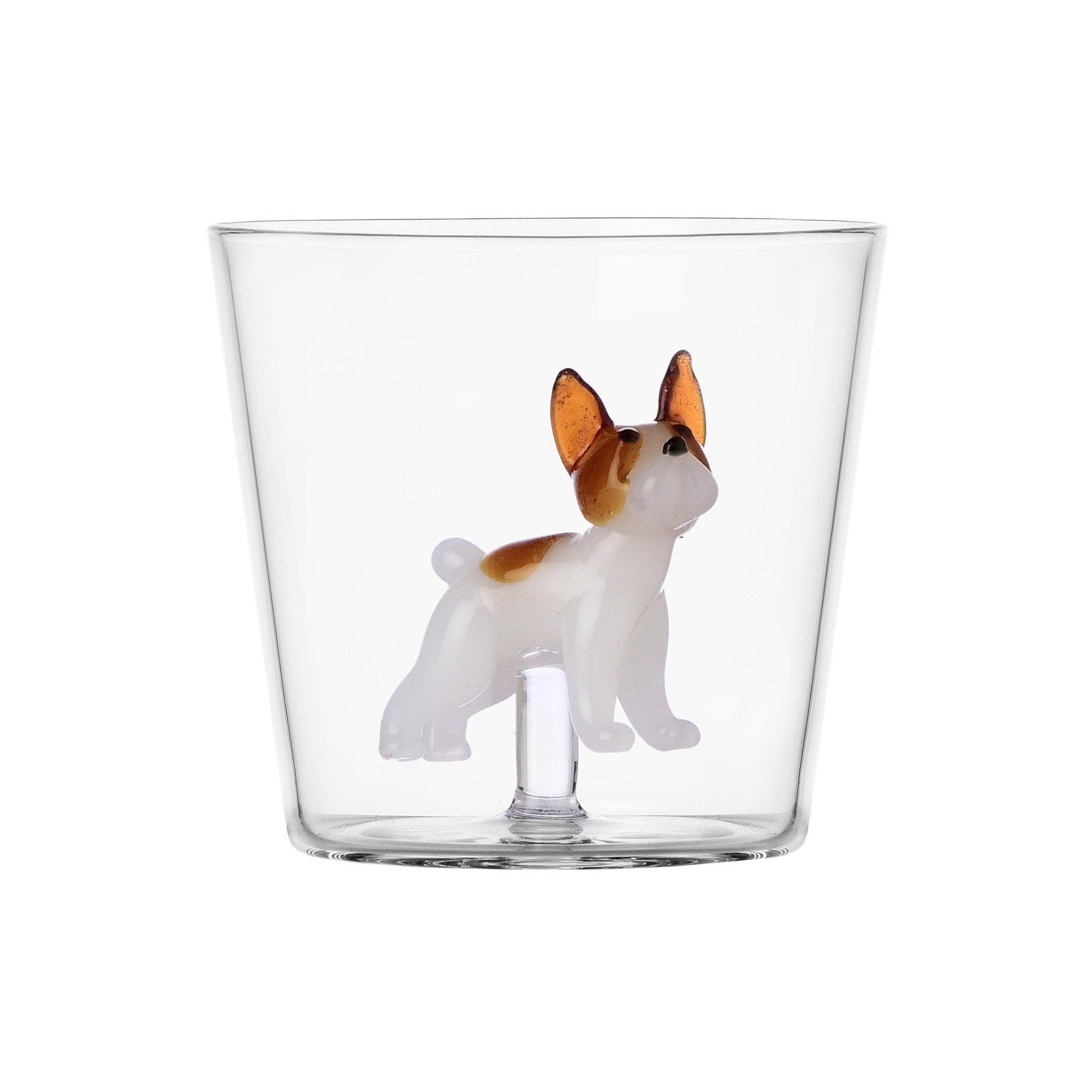 Water glass, 3.15 in, French Bulldog, Dogs by Alessandra Baldereschi - ICHENDORF