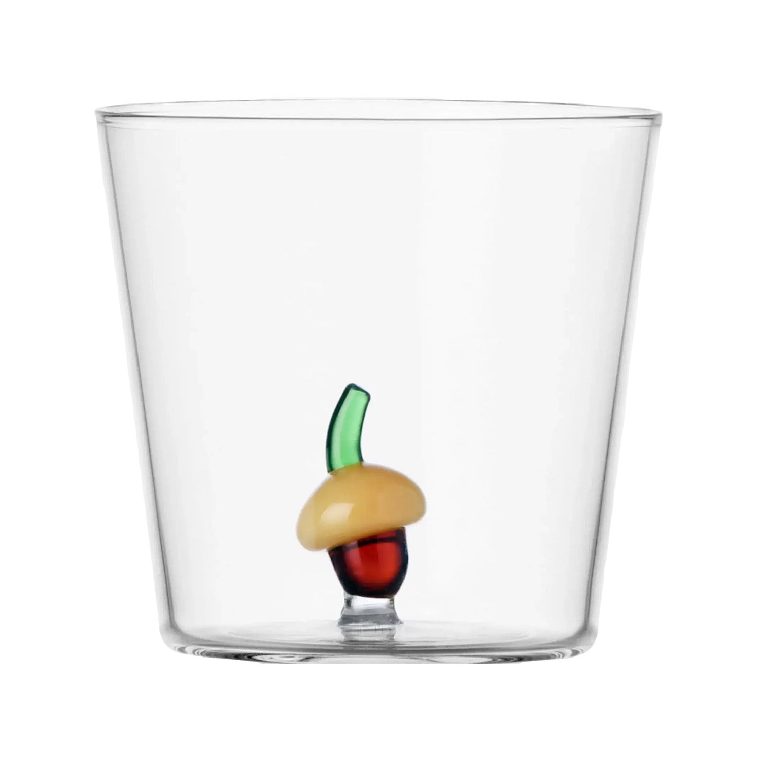 Water Glass, 3.1 inches, Acorns by Alessandra Baldereschi - ICHENDORF