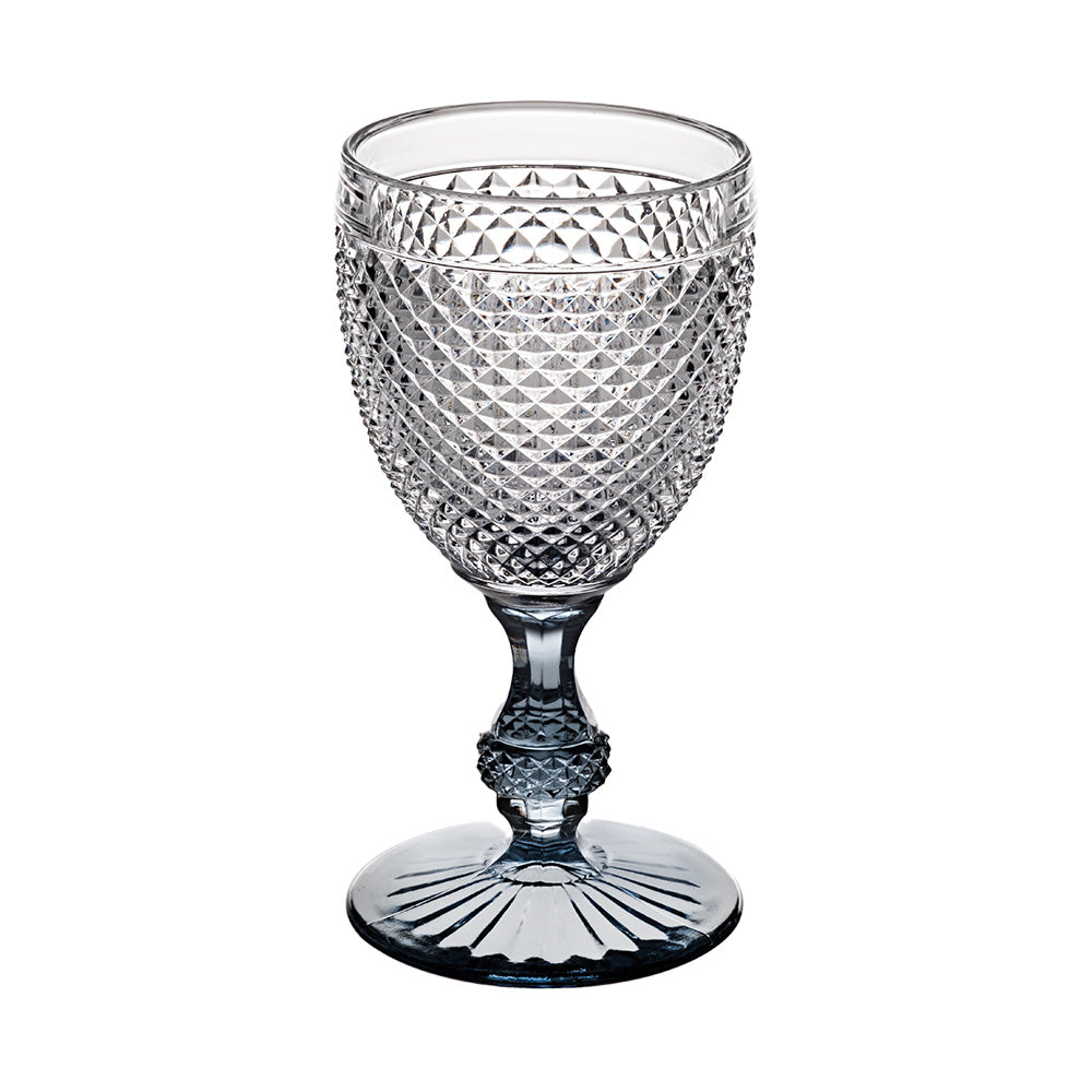 Wine glass, Bicos Bicolor Grey Stem - VISTA ALEGRE