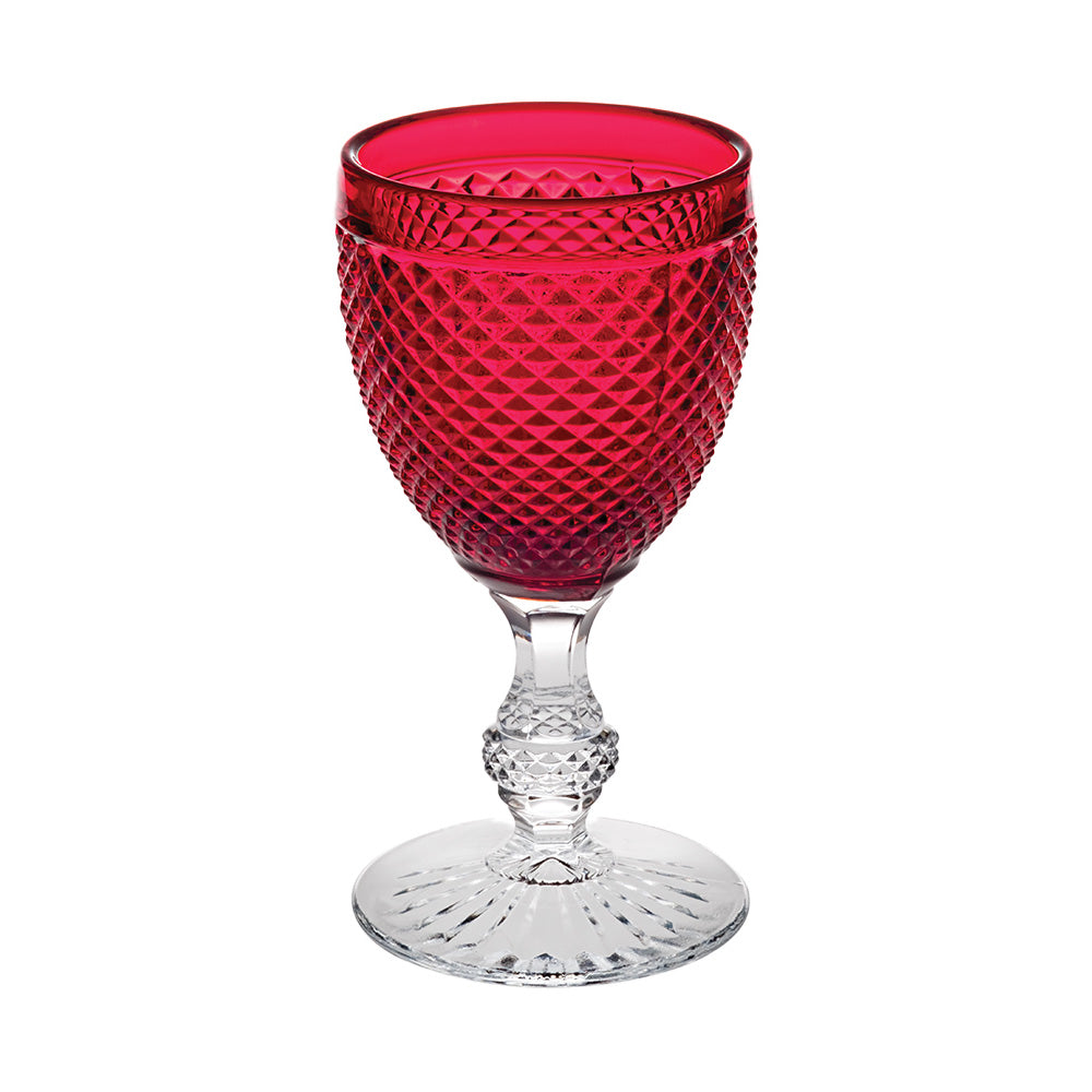 Wine glass, Bicos Bicolor Red Top - VISTA ALEGRE