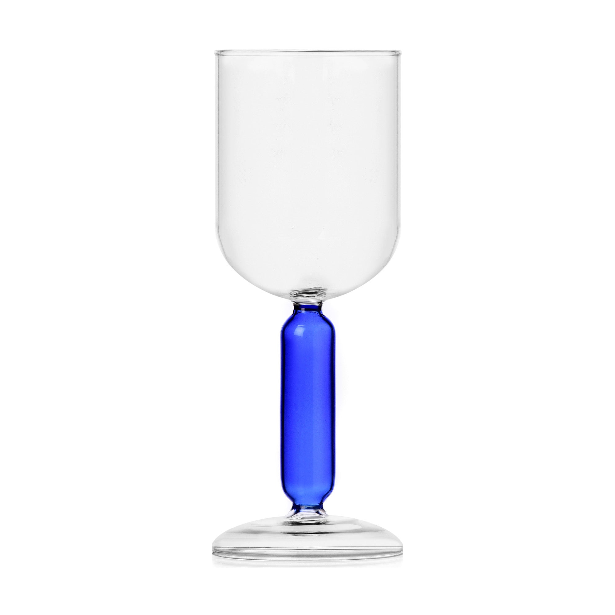 Wine glass, Bloom Blue by Denis Guidone - ICHENDORF