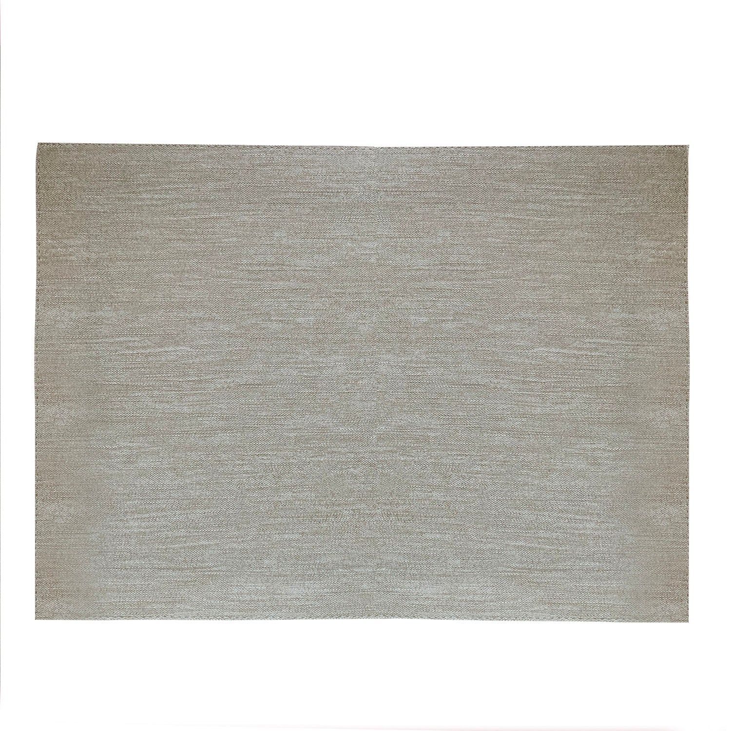 Set of 6 placemats, 17.7x13 in, beige/white, Triple Line - SIMONA'S COLLECTION