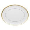Porcelain Platter, 16.1 inches, Domo Gold - VISTA ALEGRE