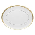 Porcelain Platter, 16.1 inches, Domo Gold - VISTA ALEGRE
