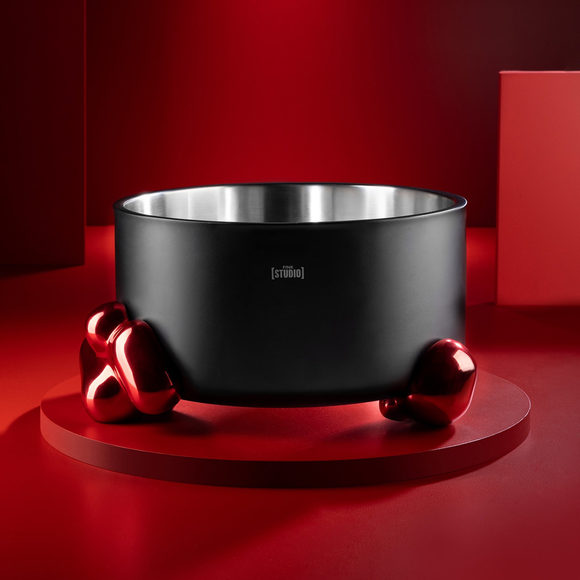 Punch bowl, 12.6 in, Pop Art - SIMONA'S COLLECTION