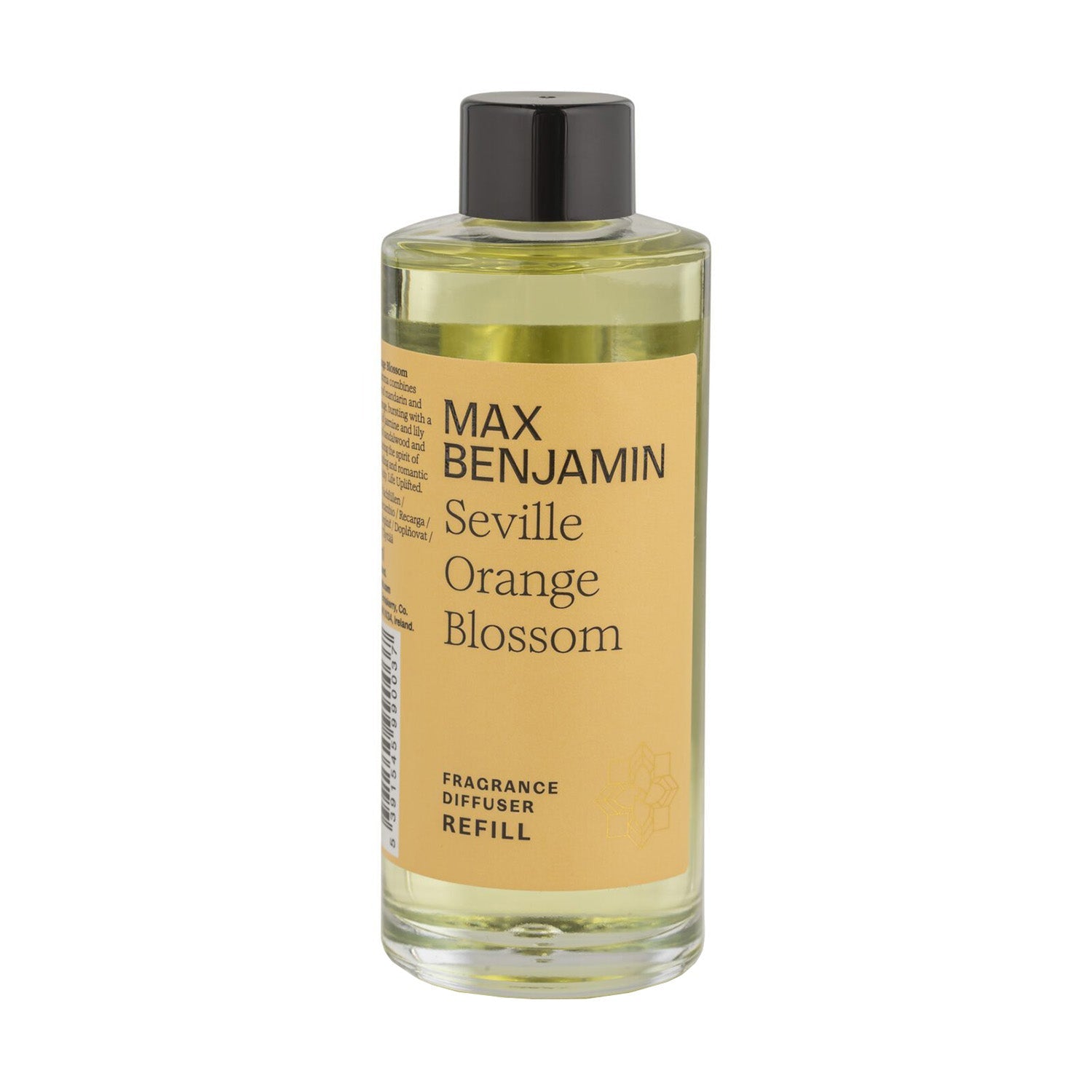 Refill diffuser scented essence, Seville Orange Blossom, 10.14 fl oz, Classic - MAX BENJAMIN