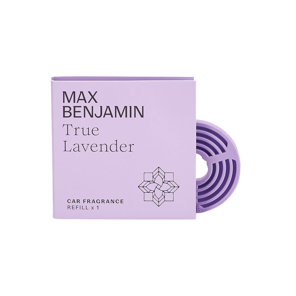 Refill for True Lavender car air freshener, Car Fragrance -  MAX BENJAMIN