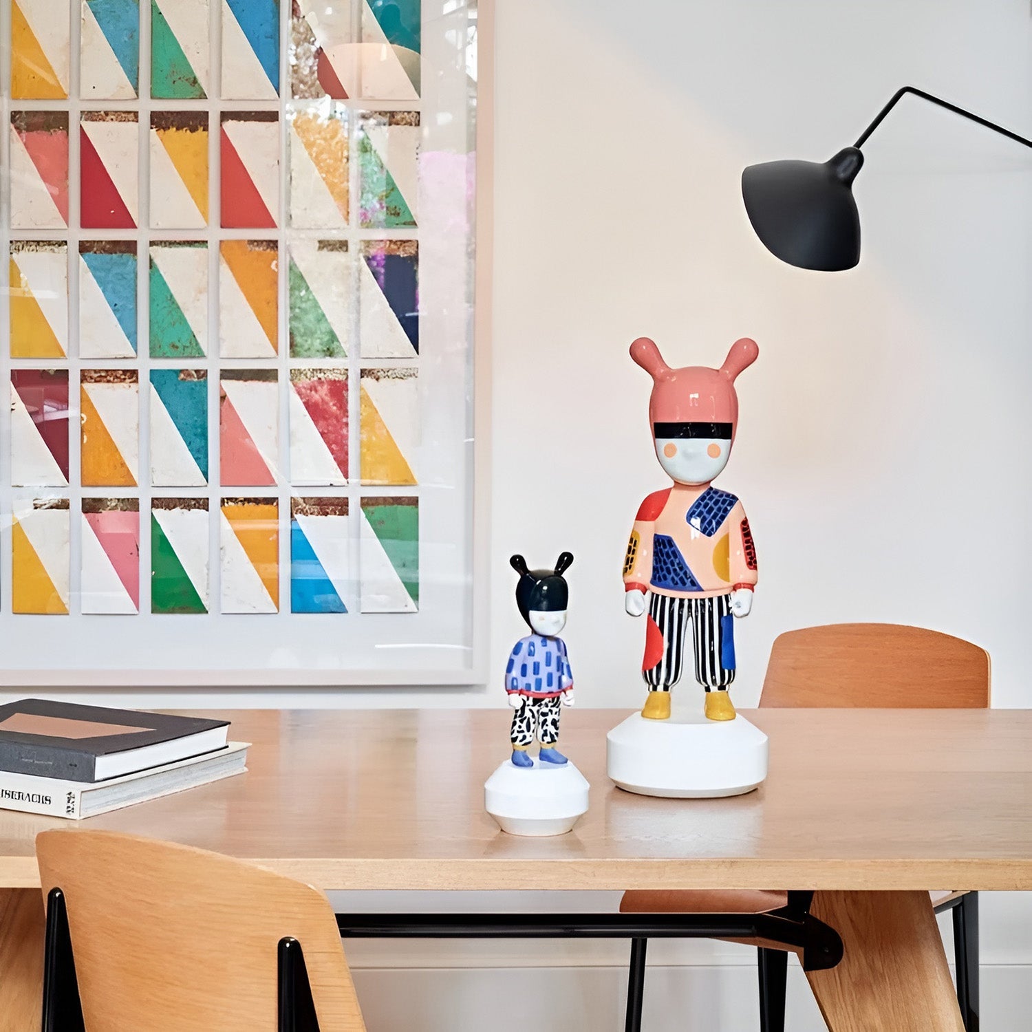 Porcelain sculpture, 20.5 inches, The Guest by Camille Walala - LLADRO