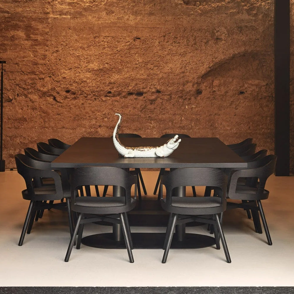 Porcelain sculpture, 26.8 inches, Crocodile by Raul Rubio - LLADRO