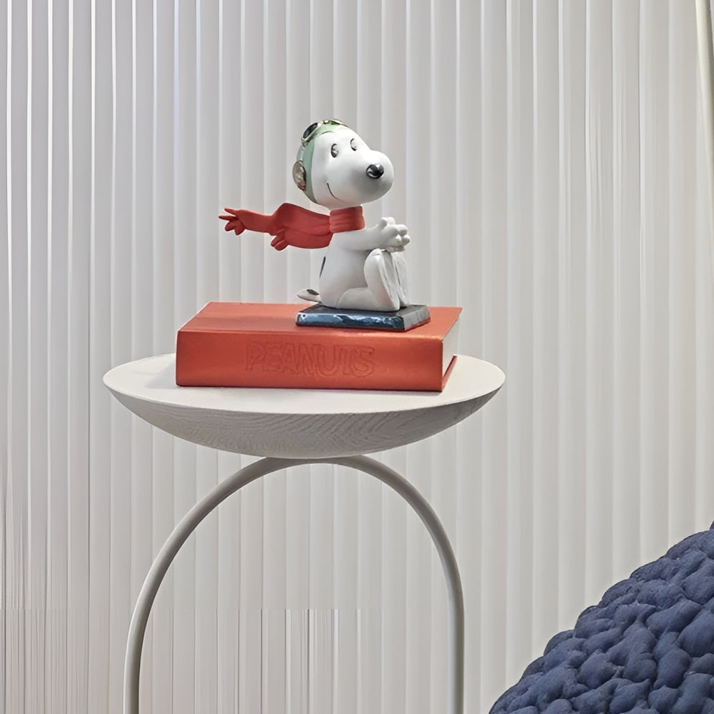 Porcelain sculpture Flying Snoopy by Eva Maria Cuerva - LLADRO