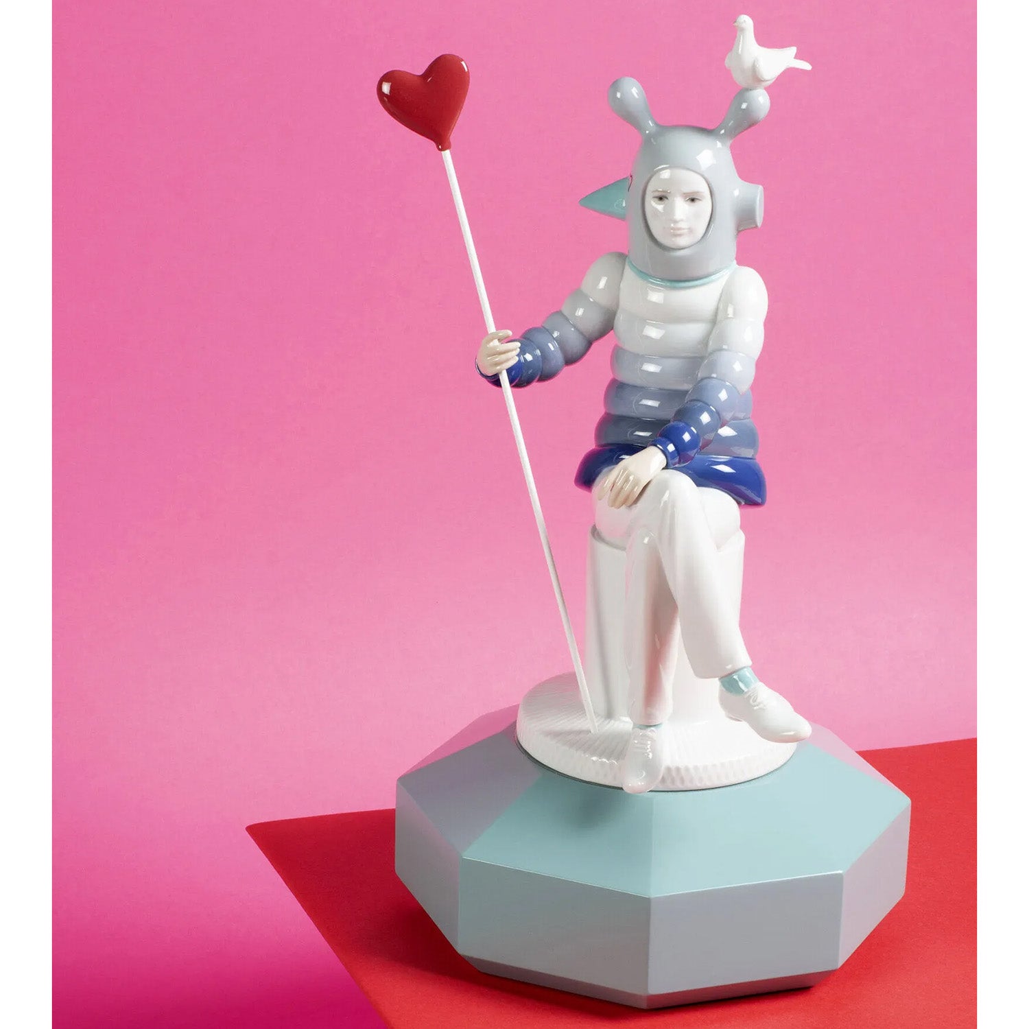 Porcelain sculpture The Lover I by Jaime Hayon - LLADRO