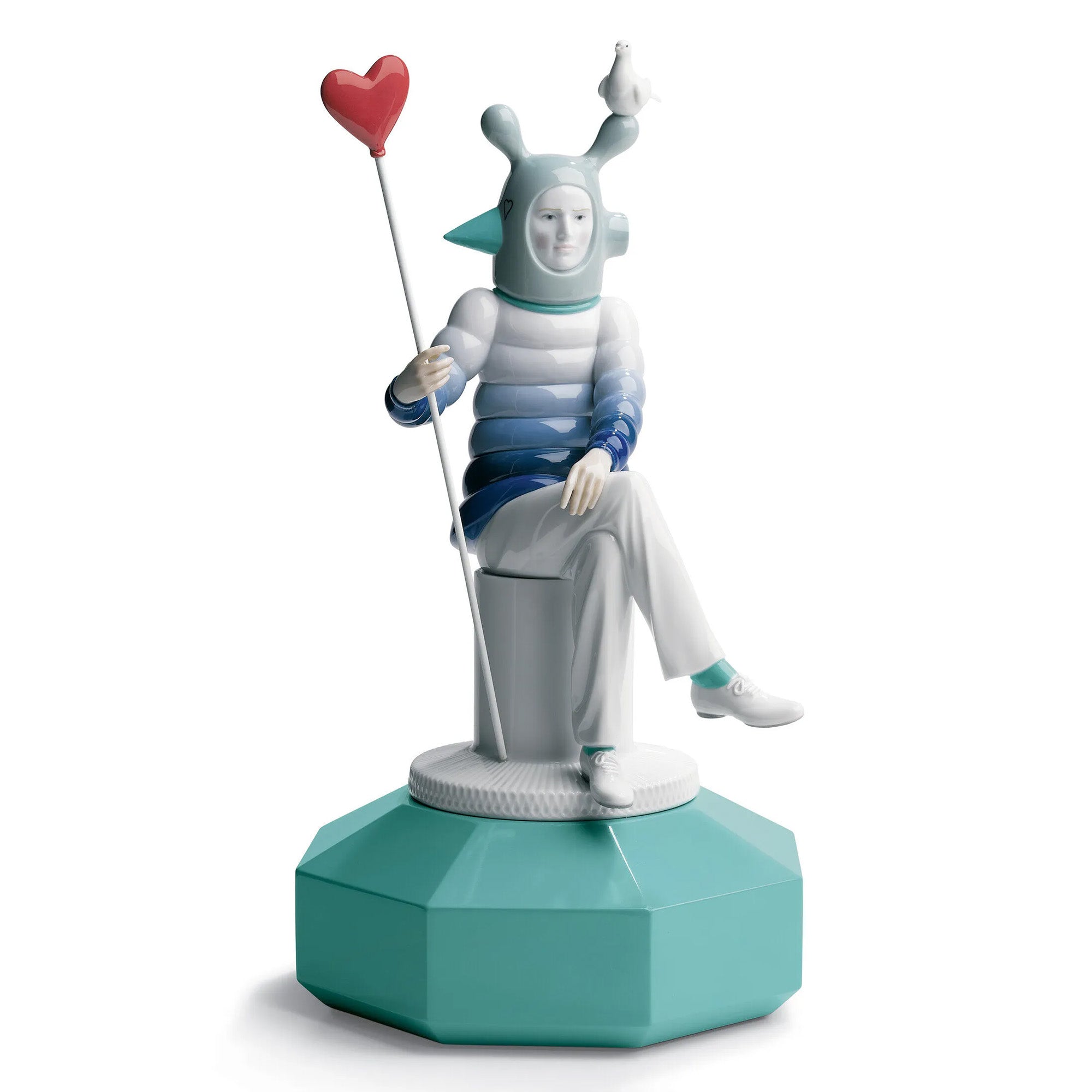 Porcelain sculpture The Lover I by Jaime Hayon - LLADRO