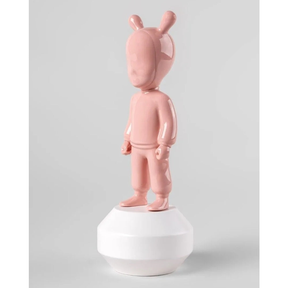 Porcelain sculpture, 11.8 inches, The Pink Guest by Jaime Hayon - LLADRO