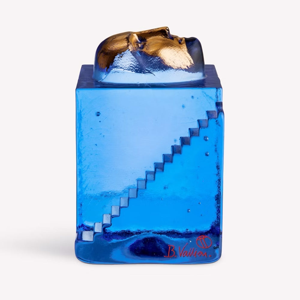 Sculpture Fortress Man by Bertil Vallien - KOSTA BODA