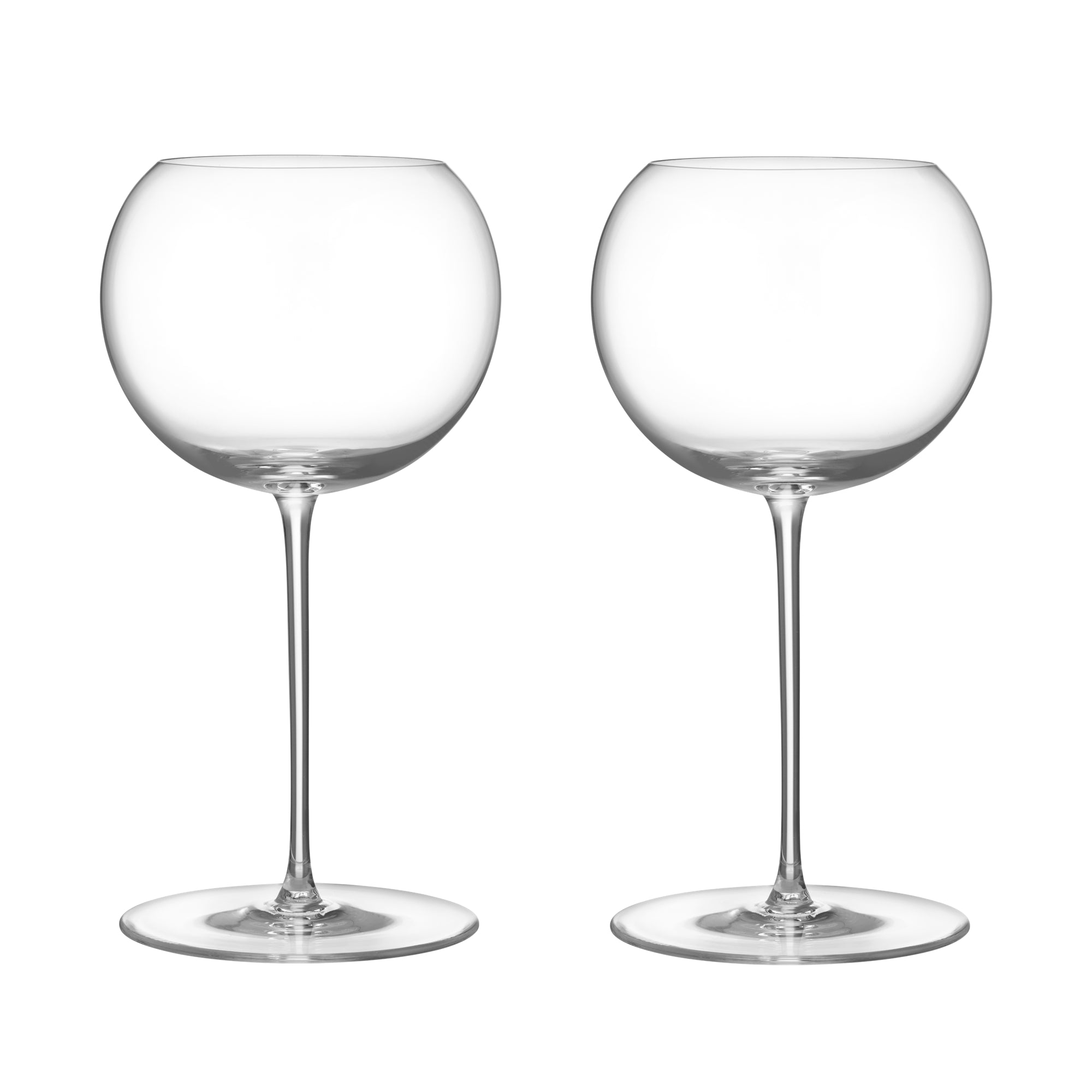 Set of 2 white wine glasses, 17.6 fl oz, Geometry by Claesson Koivisto Rune - ORREFORS