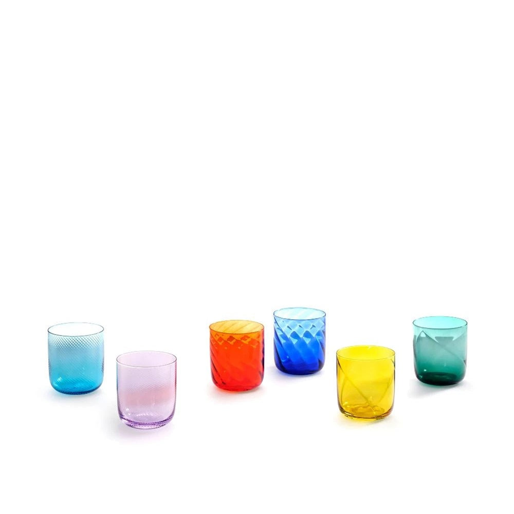 Set of 6 water glasses, Riga by Margherita Rui - ICHENDORF