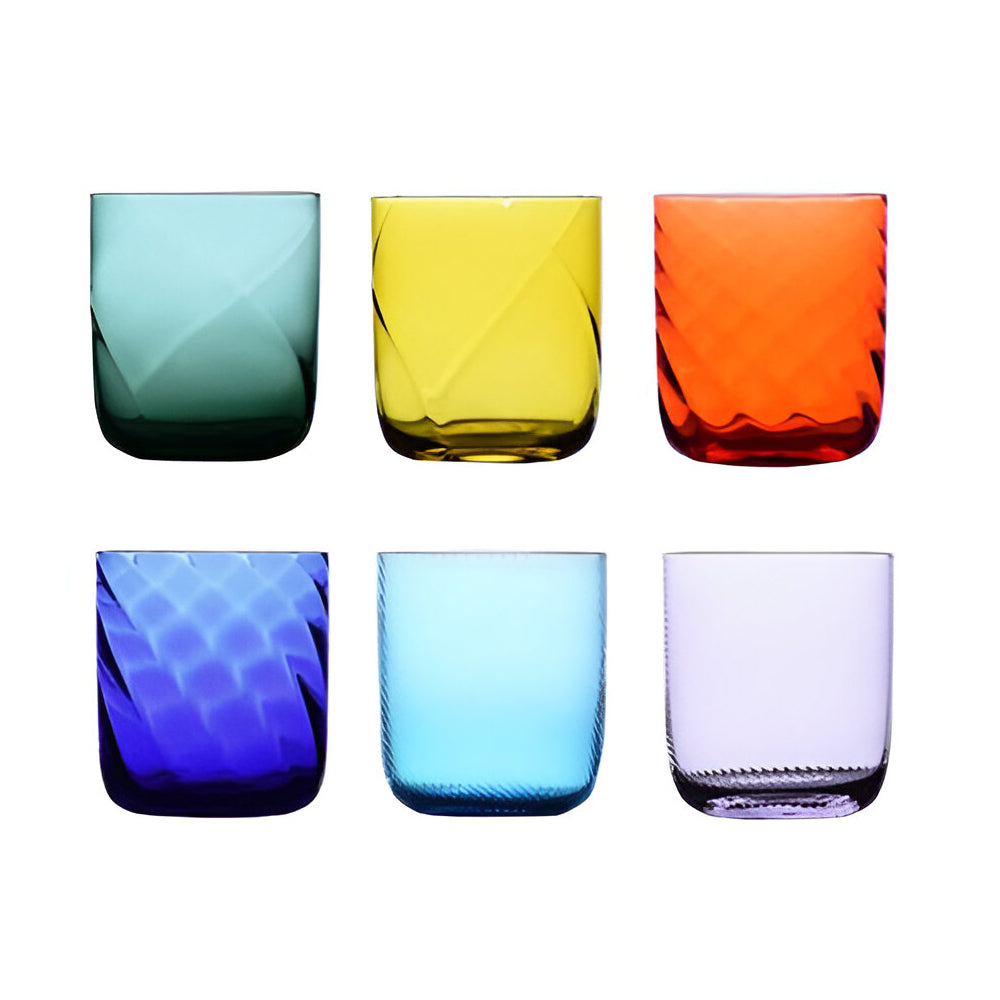 Set of 6 water glasses, Riga by Margherita Rui - ICHENDORF