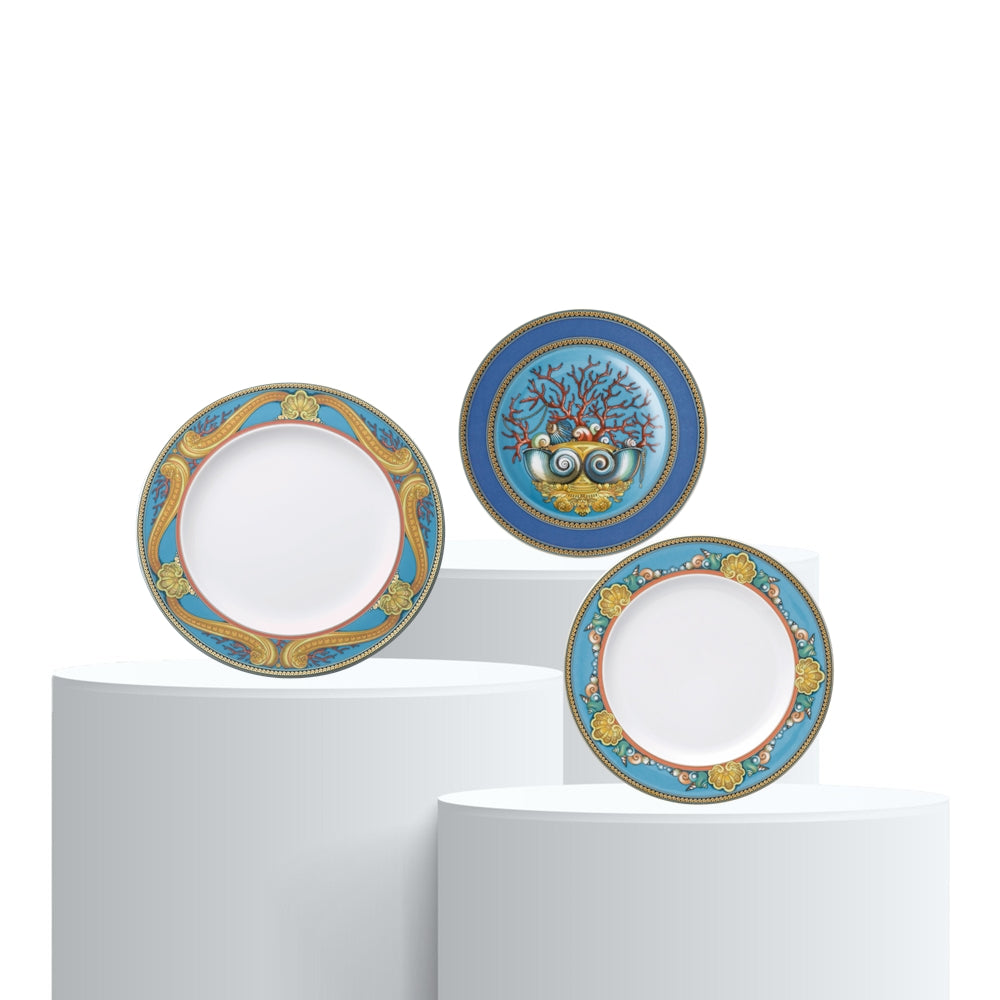 Set for 1 person, 3 pieces, Ikarus Les Tresors de la Mer - VERSACE