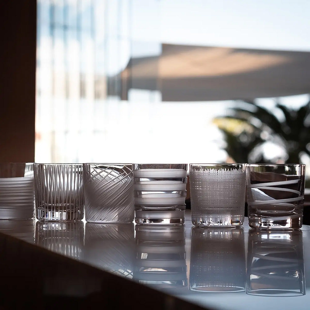 Set of 6 Tumbler Glasses, 12.17 oz, Nove - SALVIATI