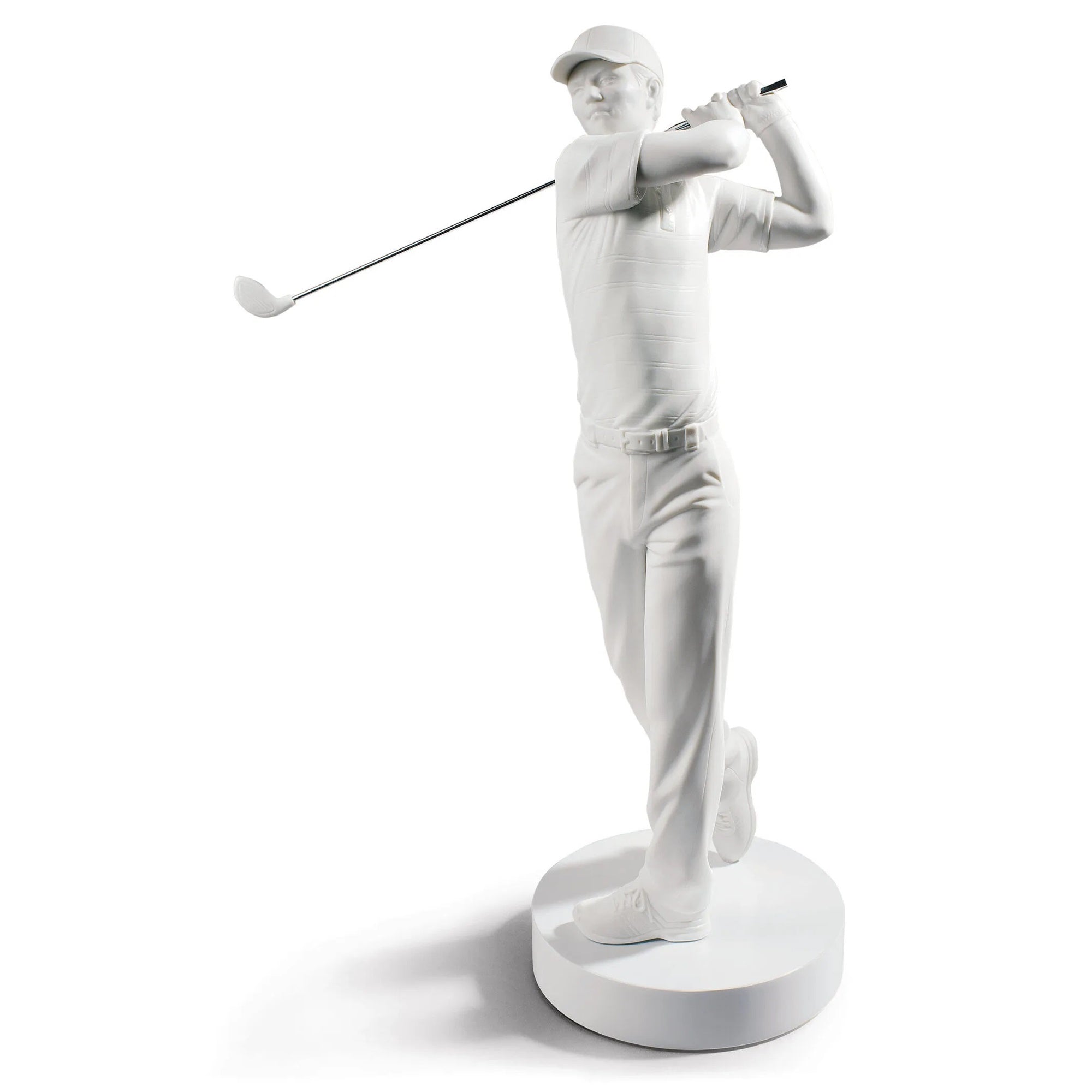 Porcelain sculpture, Golf Champion Man by Jose Javier Malavia - LLADRO