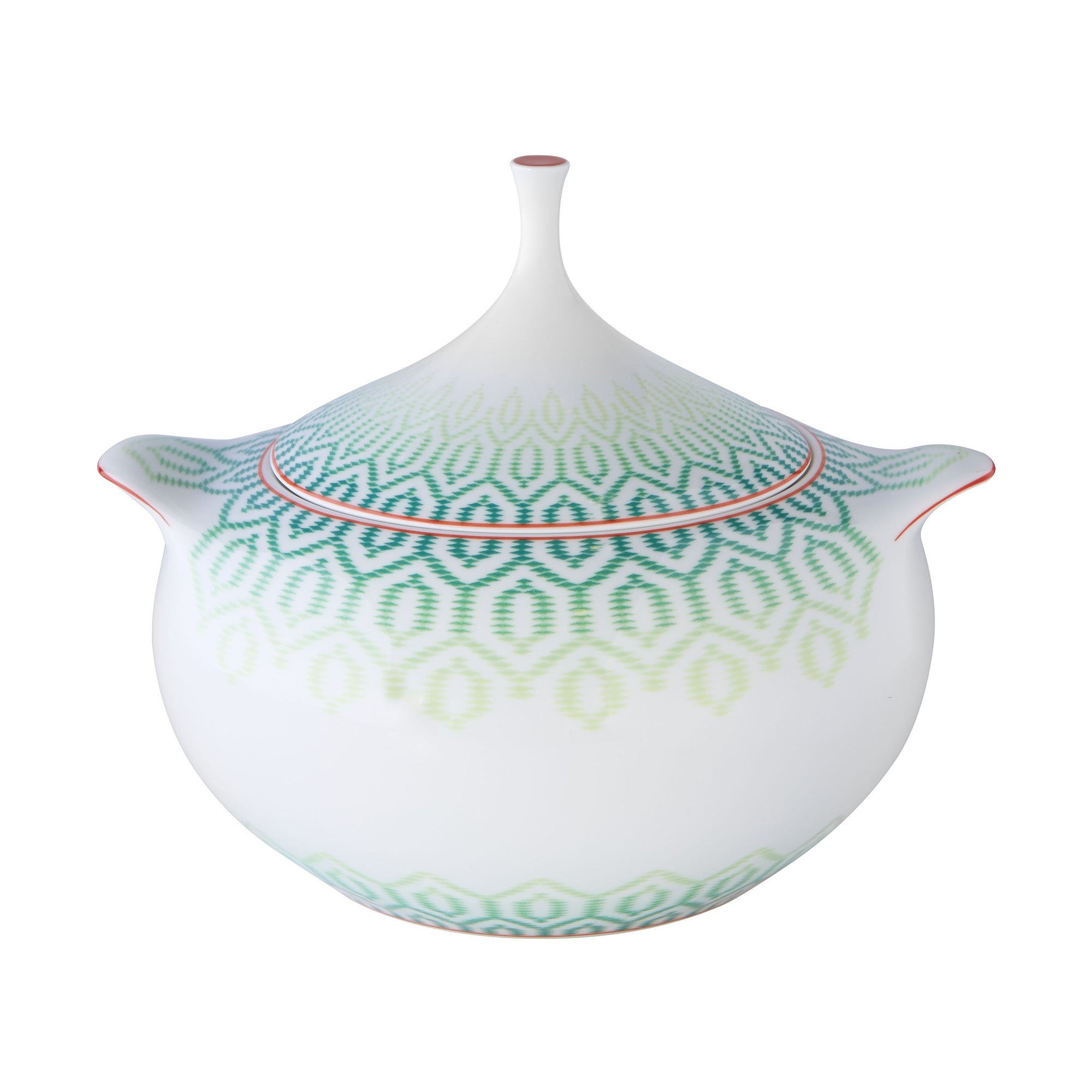 Porcelain soup tureen, 10.2 inches, Fiji - VISTA ALEGRE