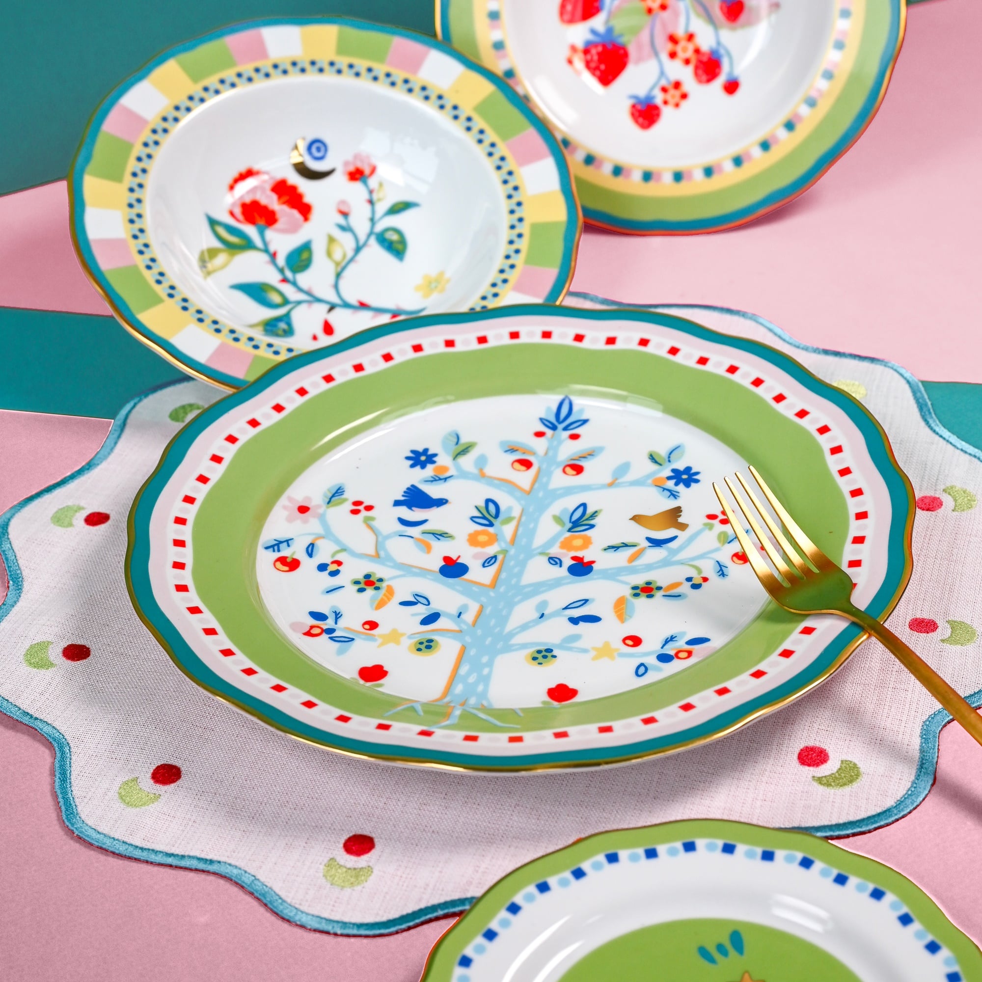 Plate holder, 15 inches, Mamma Mia You're Magic -  BACI MILANO