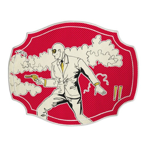 Plate holder, 18.5x15 inches, red, Gulp - BACI MILANO