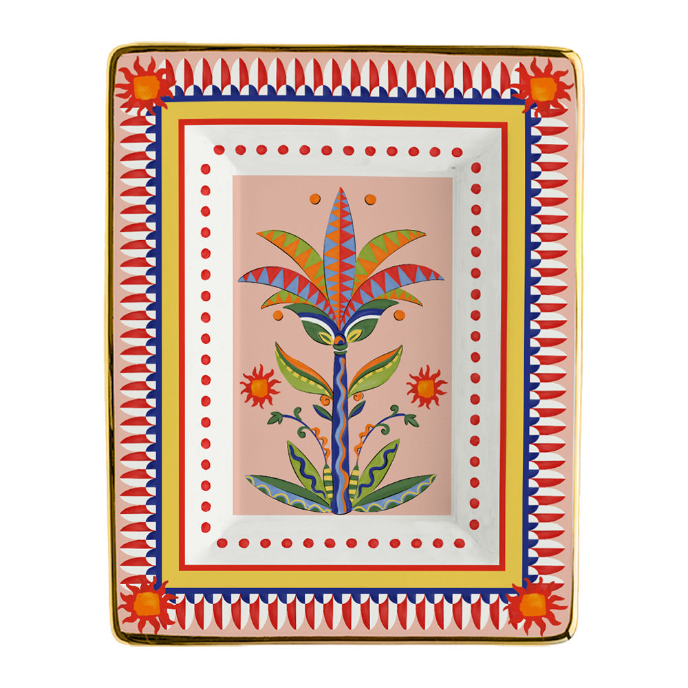 Vide-poche, porcelain, 19x5.9 inches, Dolce Vita - BACI MILANO