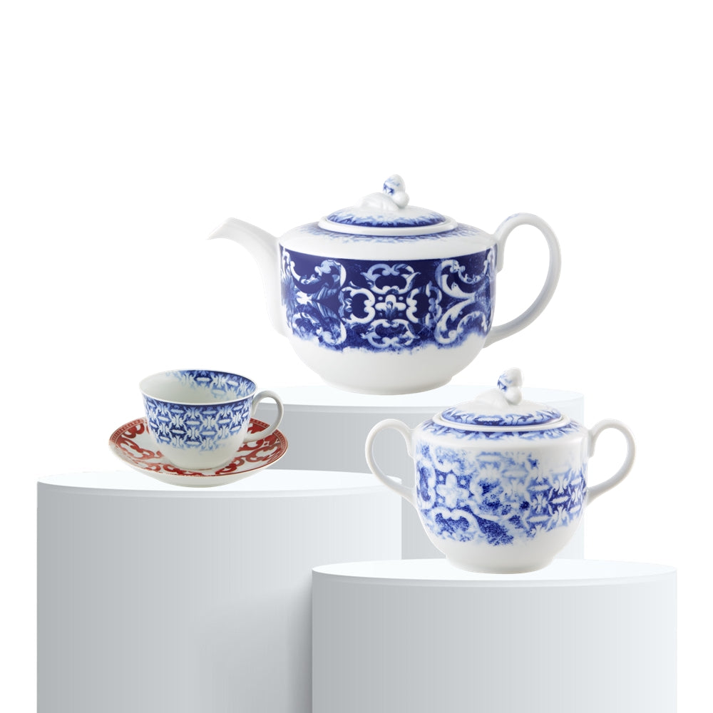 Tea set, 10 pieces, Timeless - VISTA ALEGRE