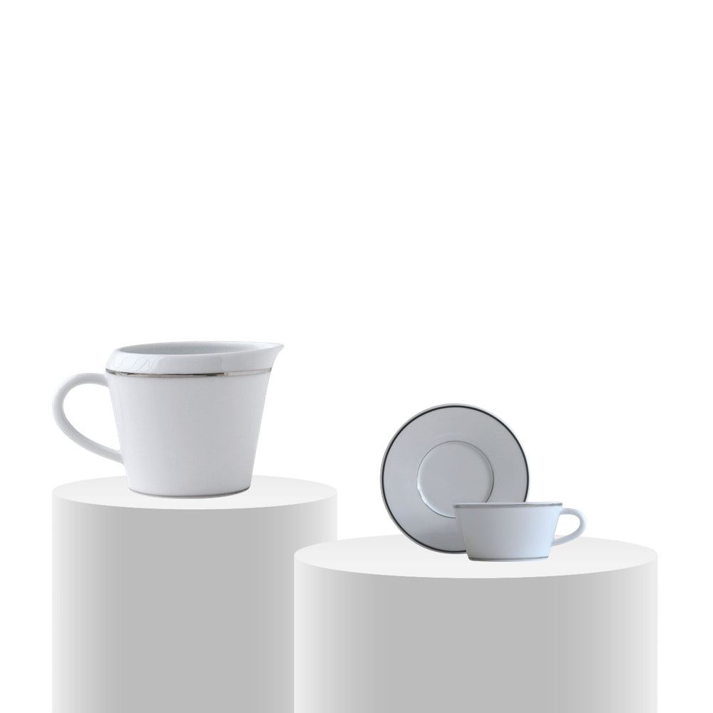 Tea set, 3 pieces, Argent - BERNARDAUD