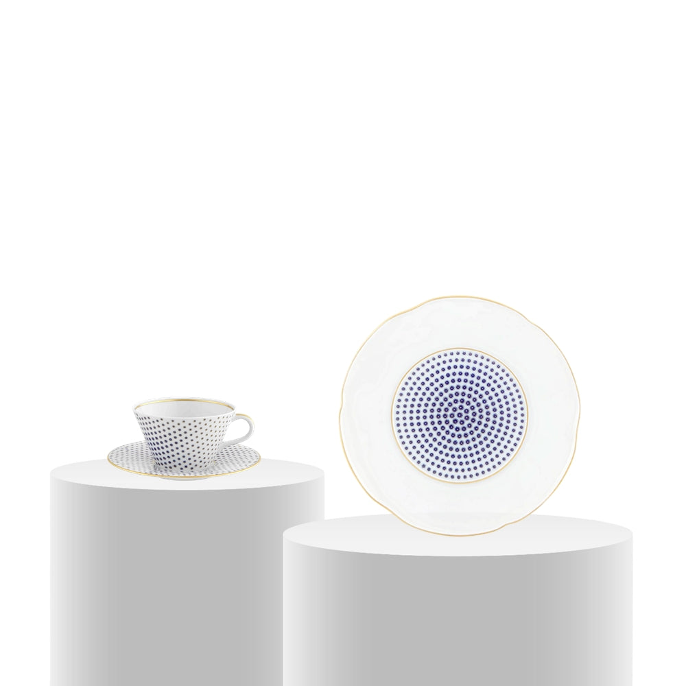 Tea set, 3 pieces, Constellation d'Or - VISTA ALEGRE