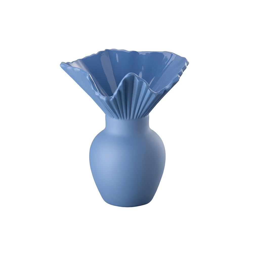 Porcelain Vase, 3.9 inches, Falda Midnight by Sebastian Herkner - ROSENTHAL