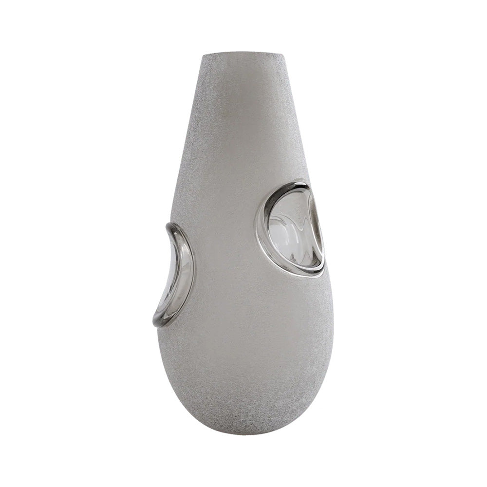 Blown Glass Vase, 19.7 inches, After Fog Storm - REMIS