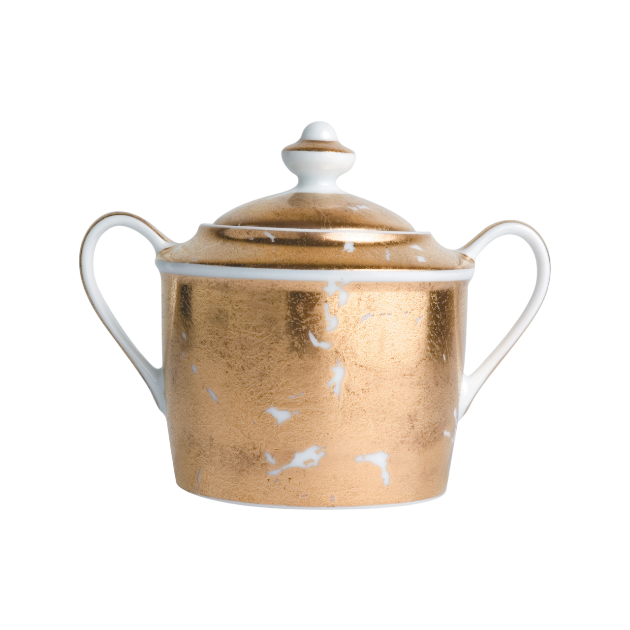 Tea serving set, 3 pieces, Feuille d'Or - BERNARDAUD